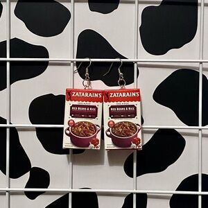 Zatarain's Red Beans & Rice Earrings